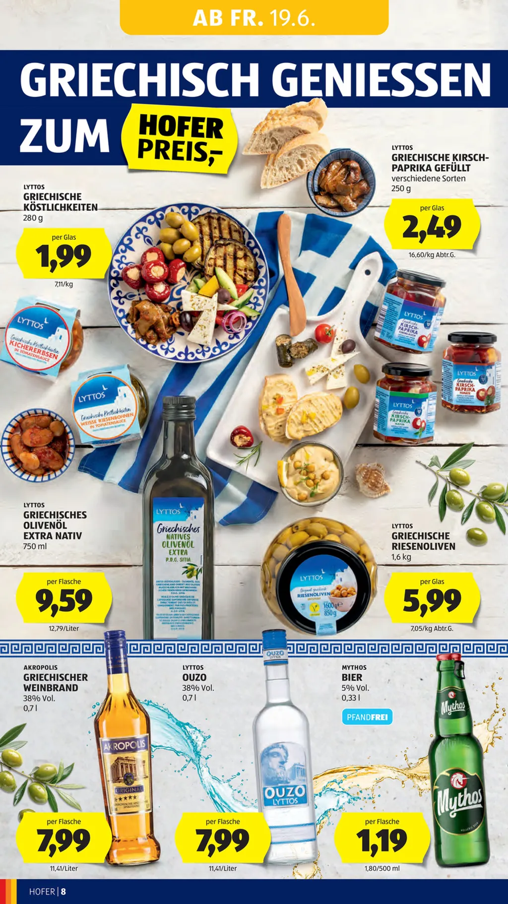 Hofer Flugblatt ab 19.06.2026 (Freitag)