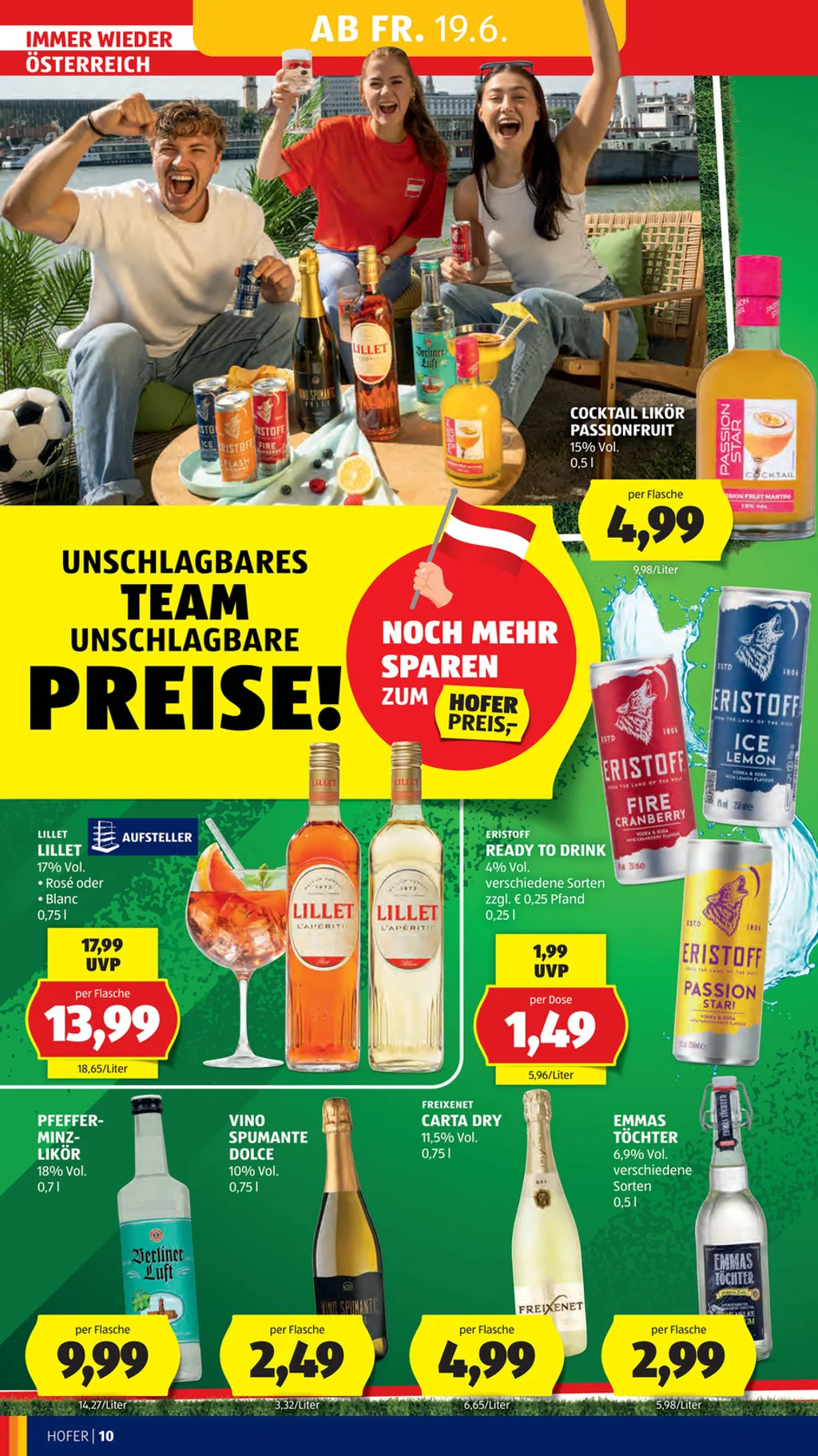 Hofer Flugblatt ab 19.06.2026 (Freitag)