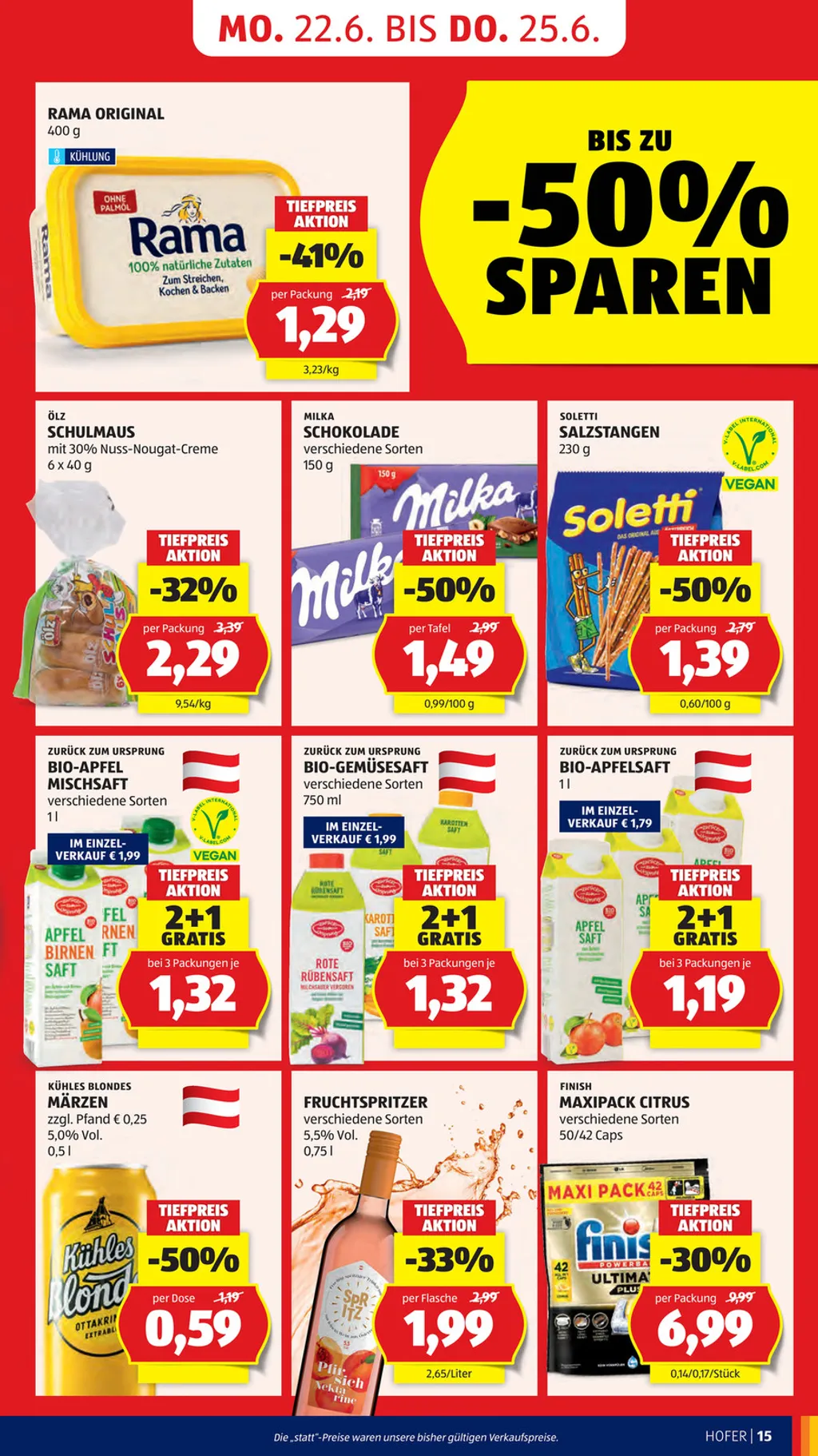 Hofer Flugblatt ab 19.06.2026 (Freitag)