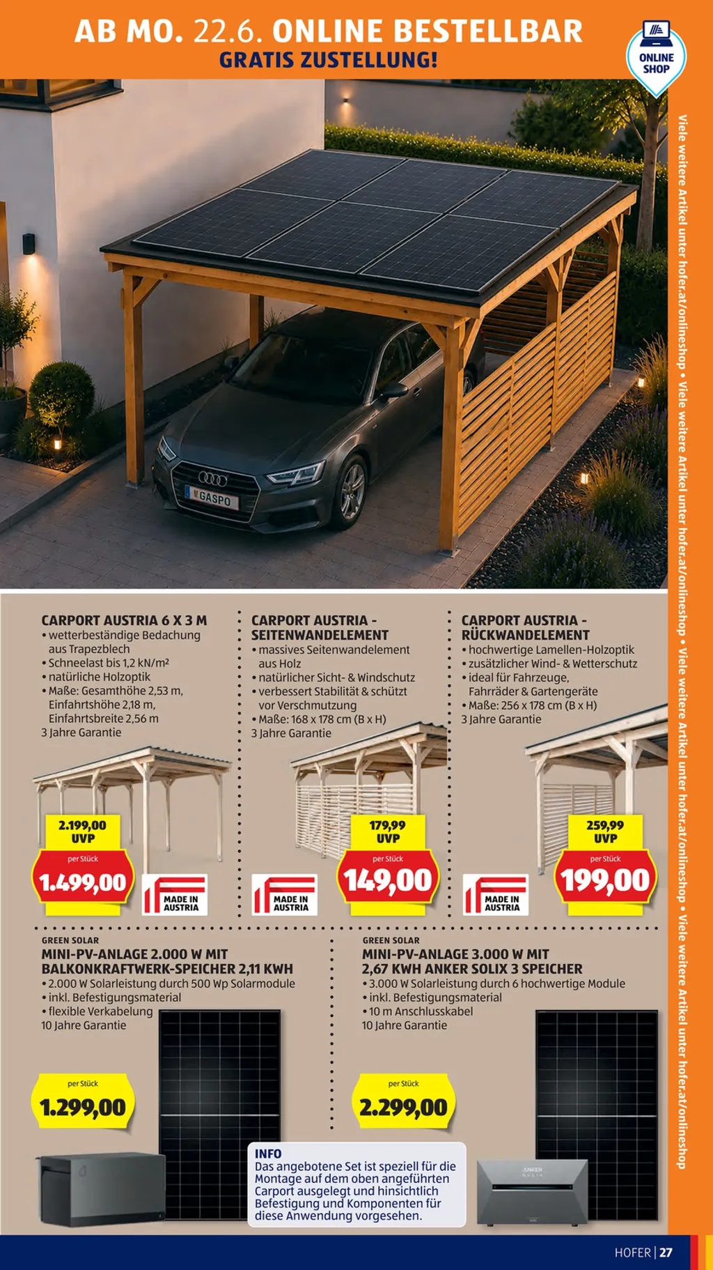 Hofer Flugblatt ab 19.06.2026 (Freitag)