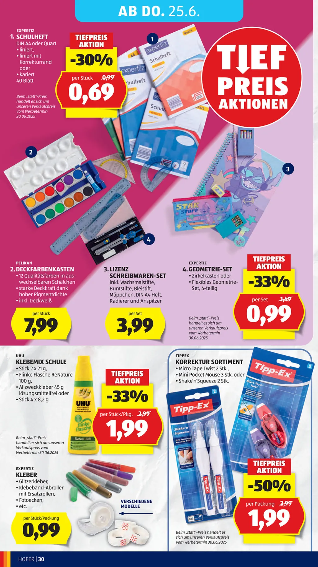Hofer Flugblatt ab 19.06.2026 (Freitag)
