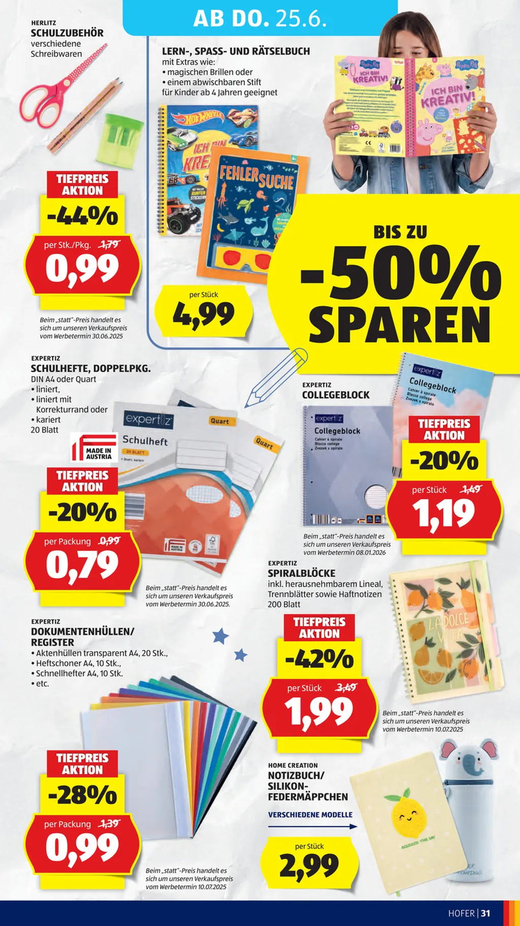 Hofer Flugblatt ab 19.06.2026 (Freitag)