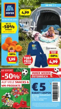 Hofer Flugblatt ab 26.06.2026 (Freitag)