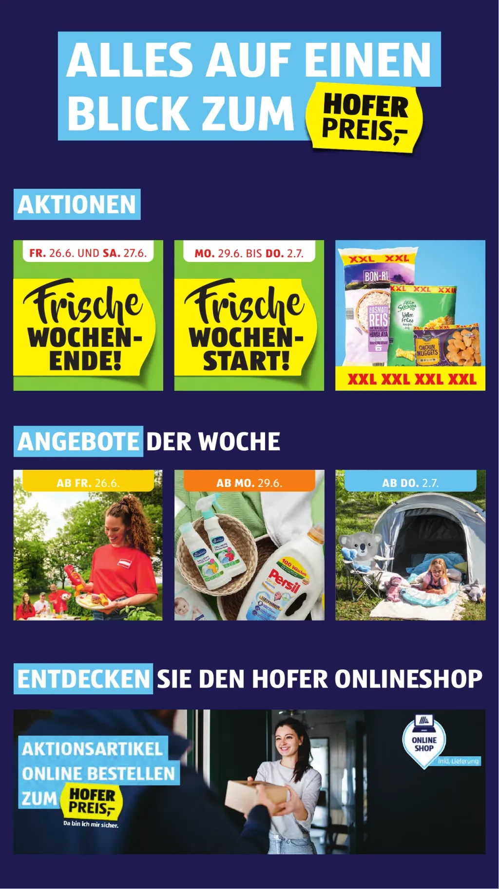 Hofer Flugblatt ab 26.06.2026 (Freitag)