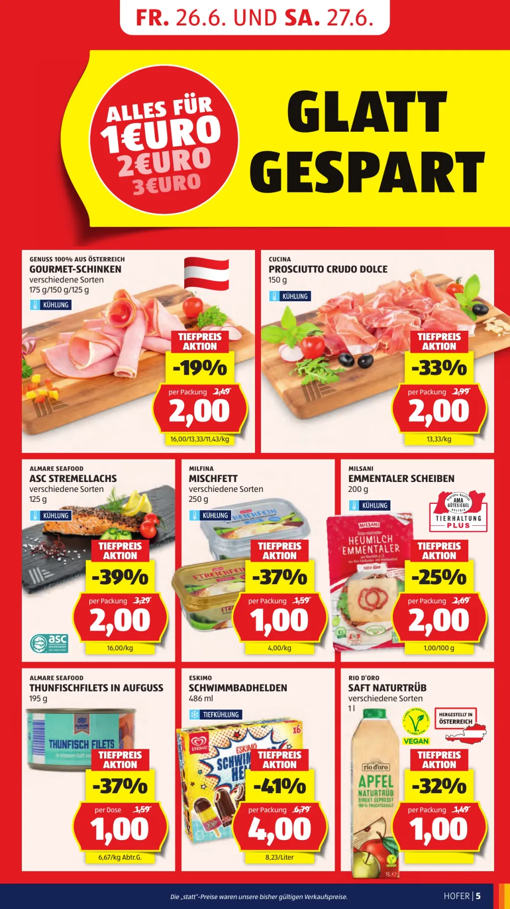 Hofer Flugblatt ab 26.06.2026 (Freitag)