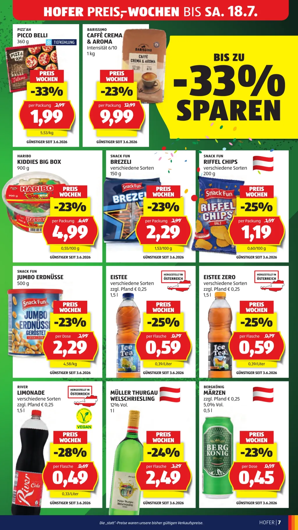 Hofer Flugblatt ab 26.06.2026 (Freitag)