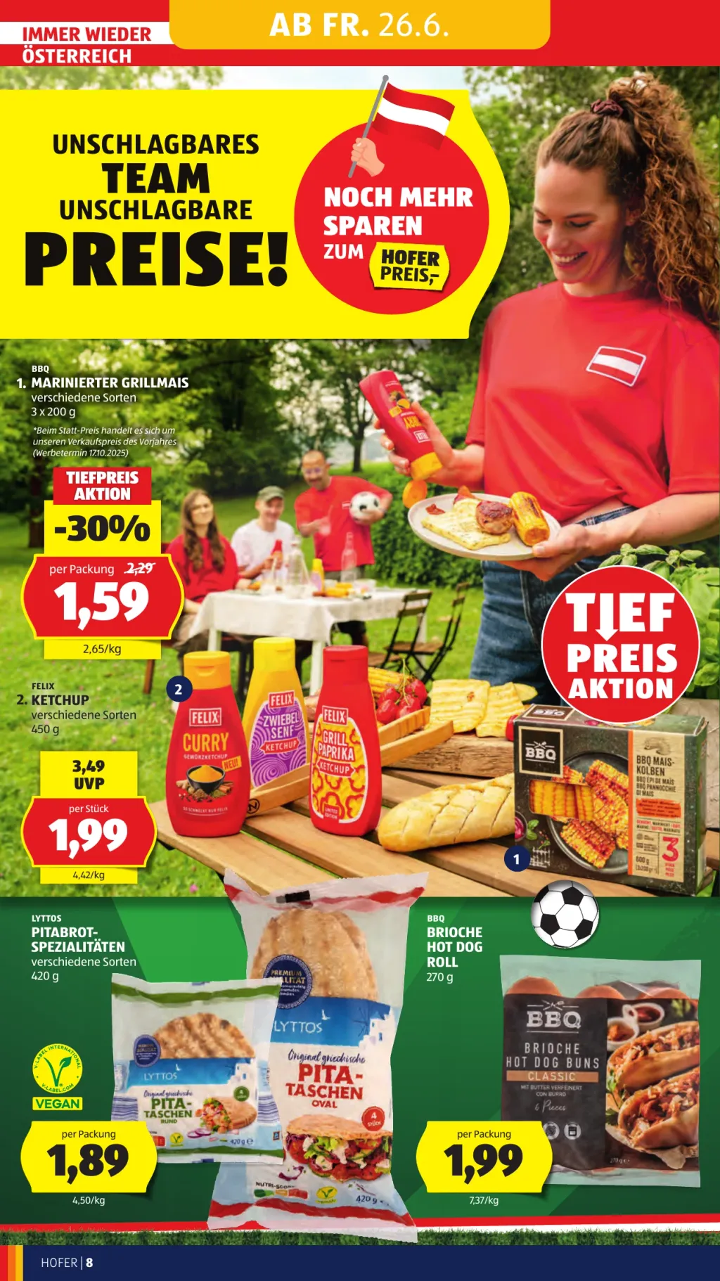 Hofer Flugblatt ab 26.06.2026 (Freitag)