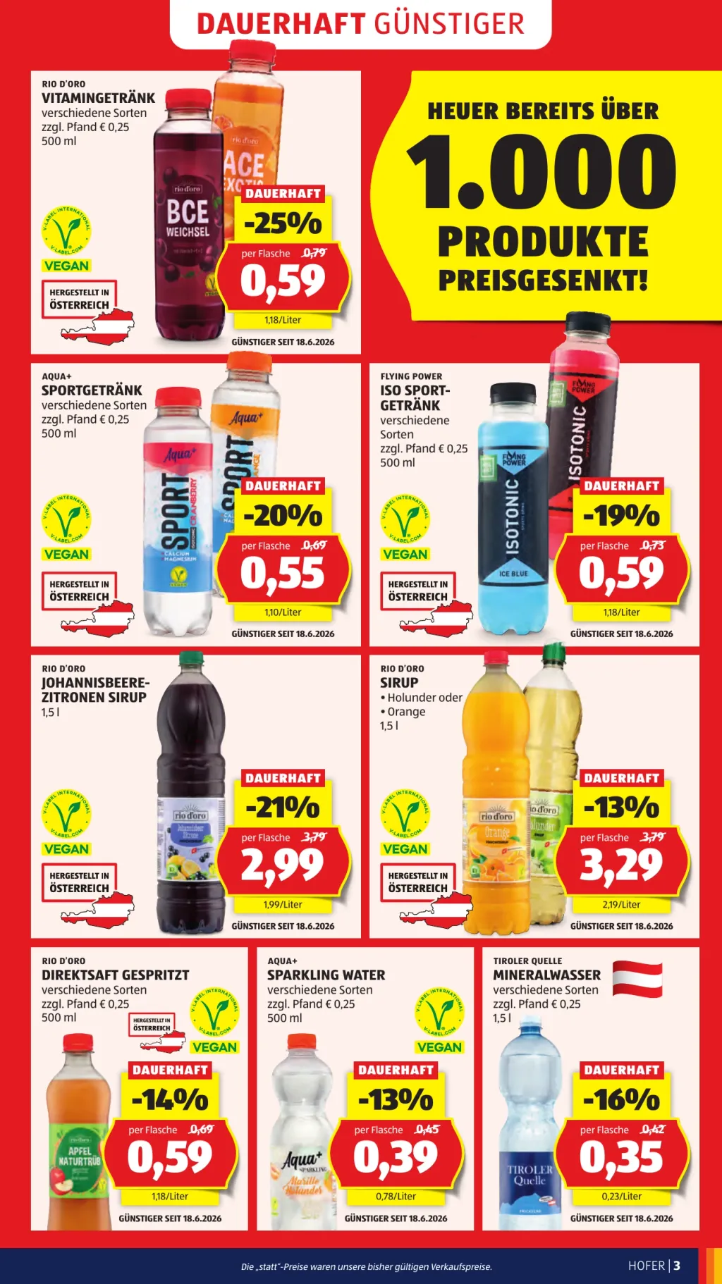 Hofer Flugblatt ab 03.07.2026 (Freitag)