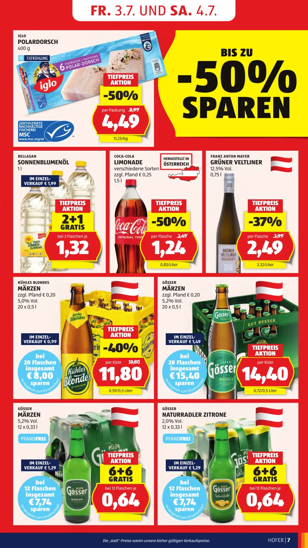 Hofer Flugblatt ab 03.07.2026 (Freitag)