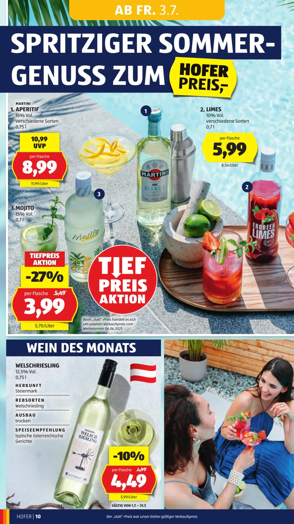 Hofer Flugblatt ab 03.07.2026 (Freitag)