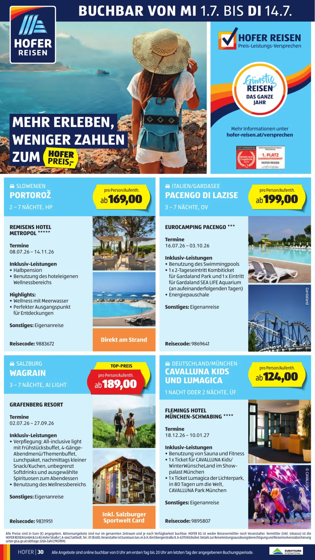 Hofer Flugblatt ab 03.07.2026 (Freitag)