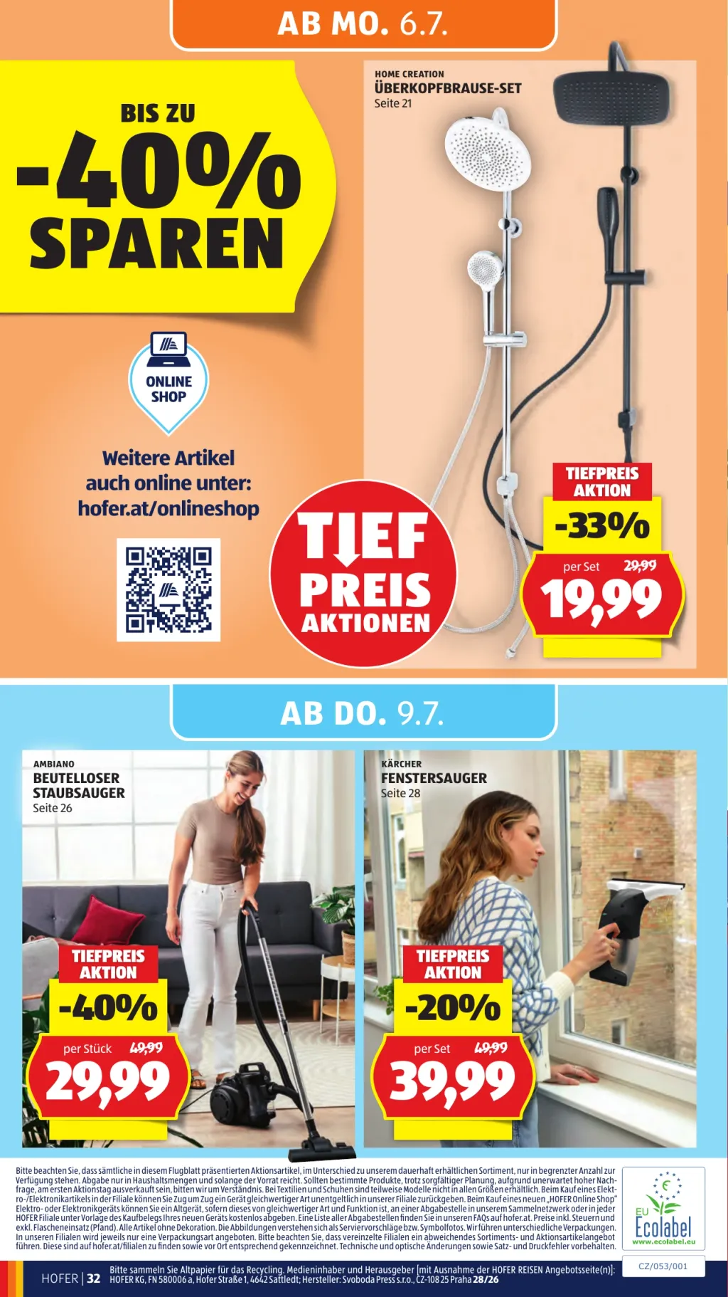 Hofer Flugblatt ab 03.07.2026 (Freitag)