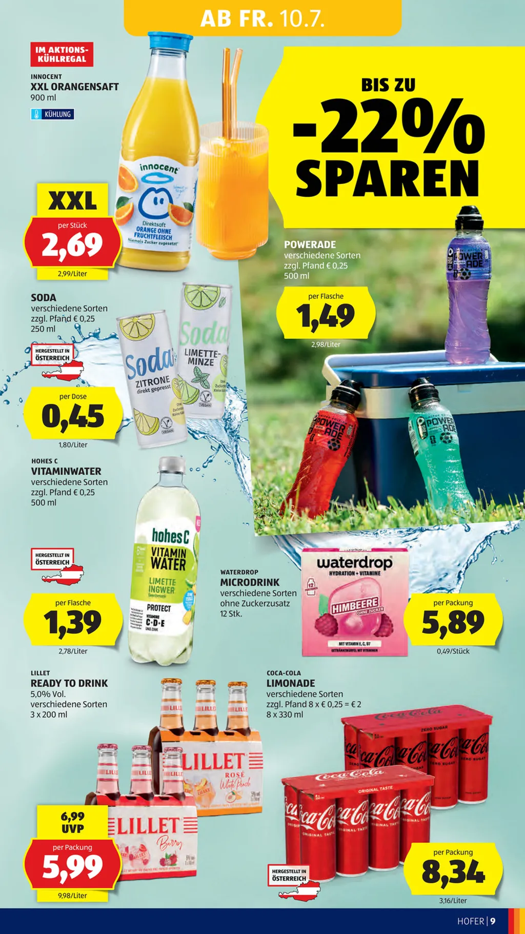 Hofer Flugblatt ab 10.07.2026 (Freitag)
