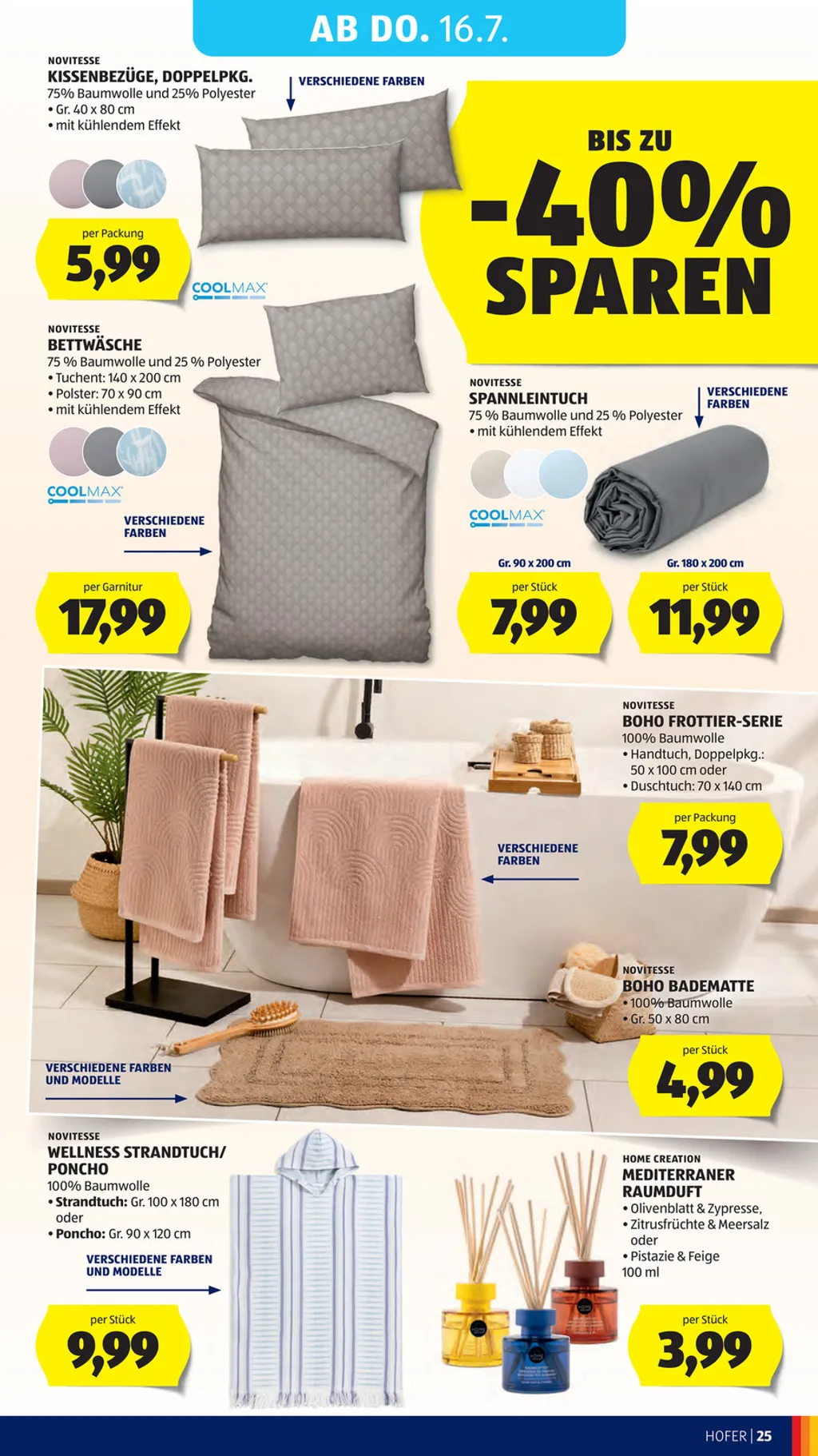 Hofer Flugblatt ab 10.07.2026 (Freitag)