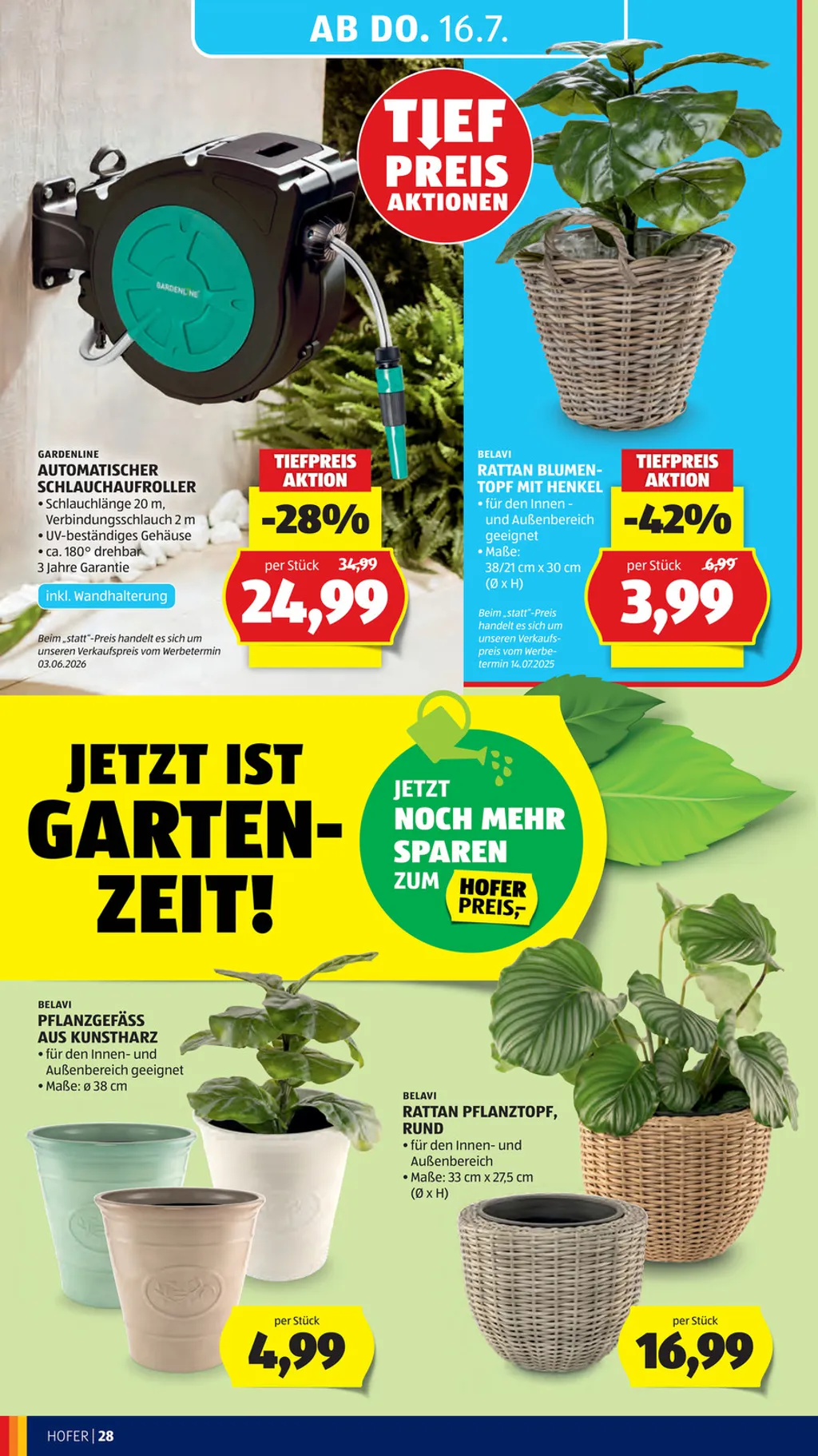 Hofer Flugblatt ab 10.07.2026 (Freitag)