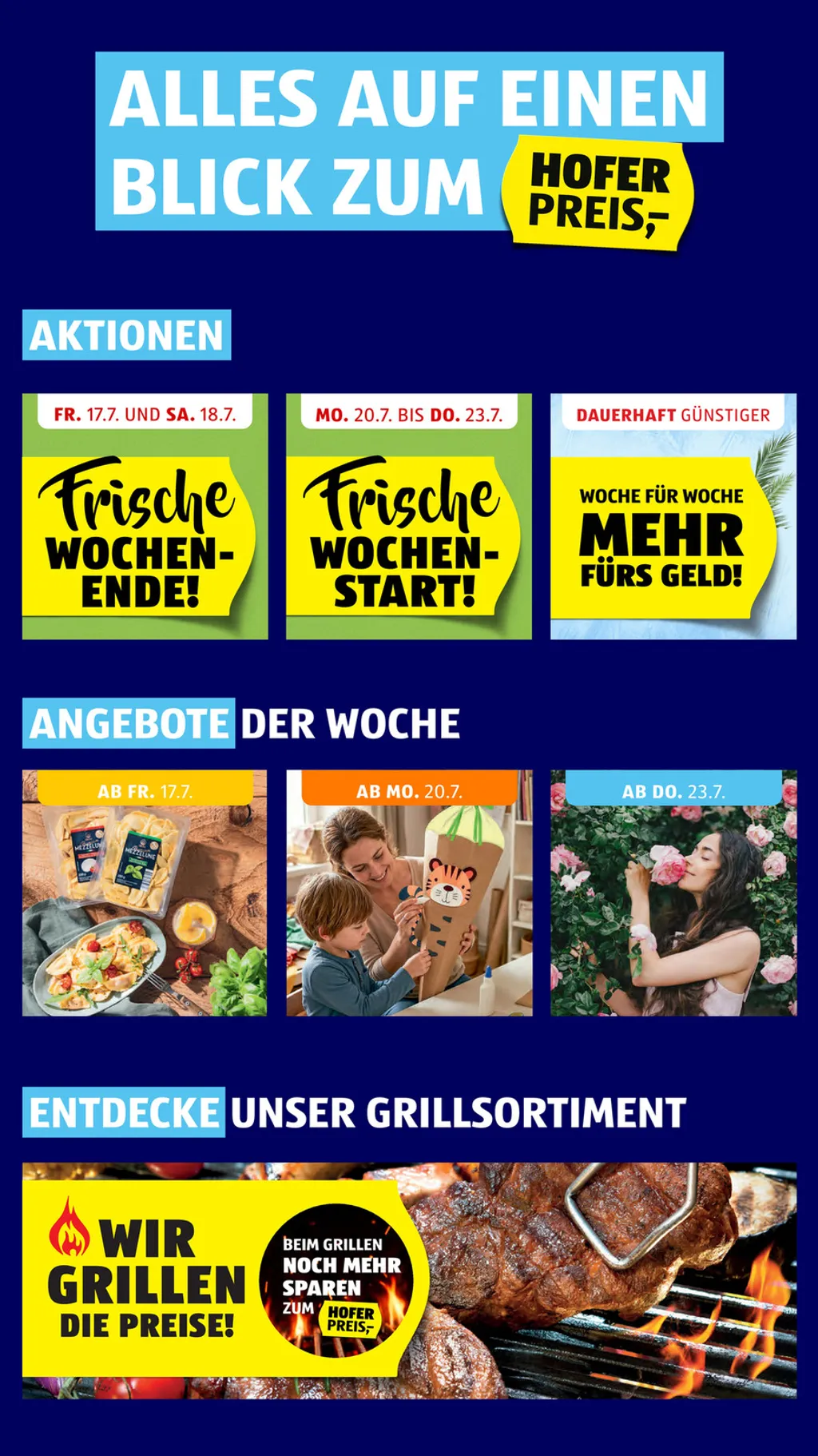 Hofer Flugblatt ab 17.07.2026 (Freitag)