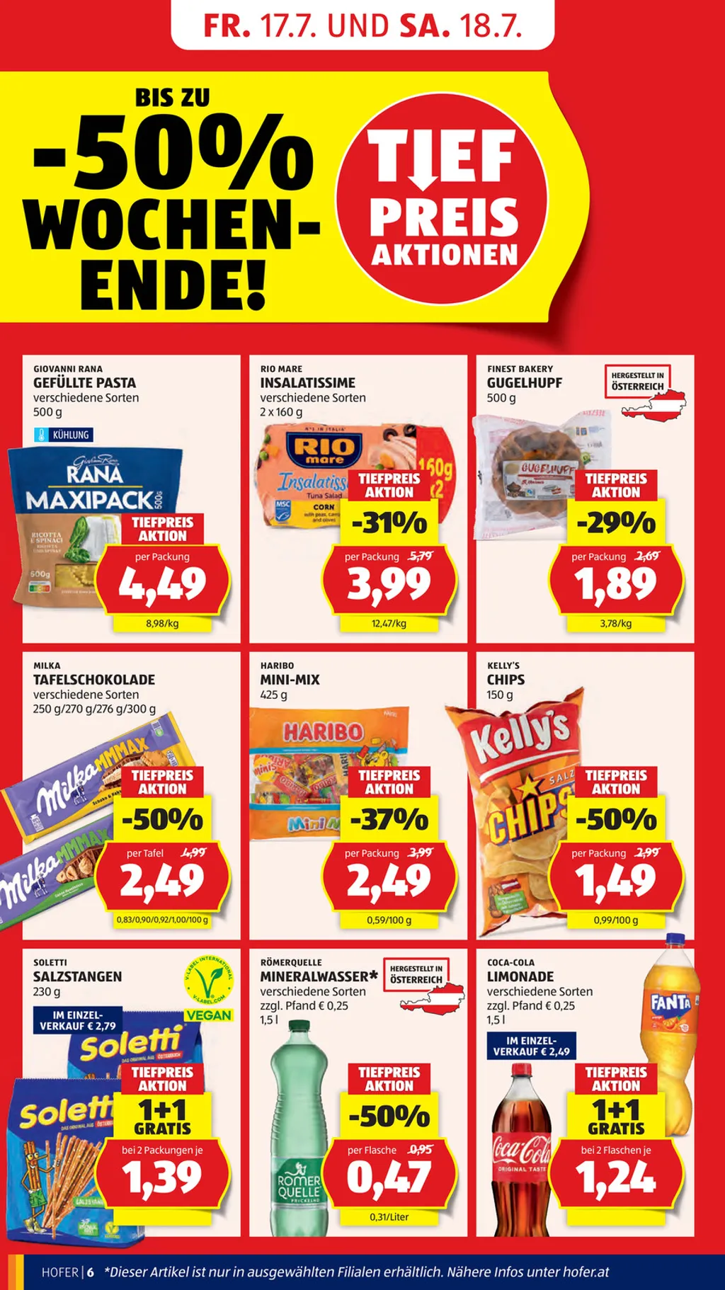 Hofer Flugblatt ab 17.07.2026 (Freitag)
