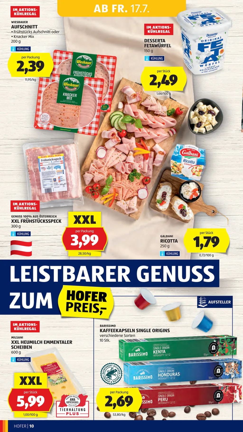 Hofer Flugblatt ab 17.07.2026 (Freitag)