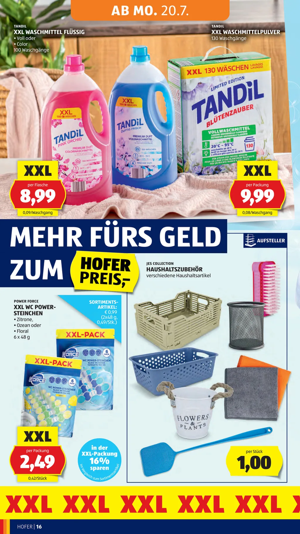 Hofer Flugblatt ab 17.07.2026 (Freitag)
