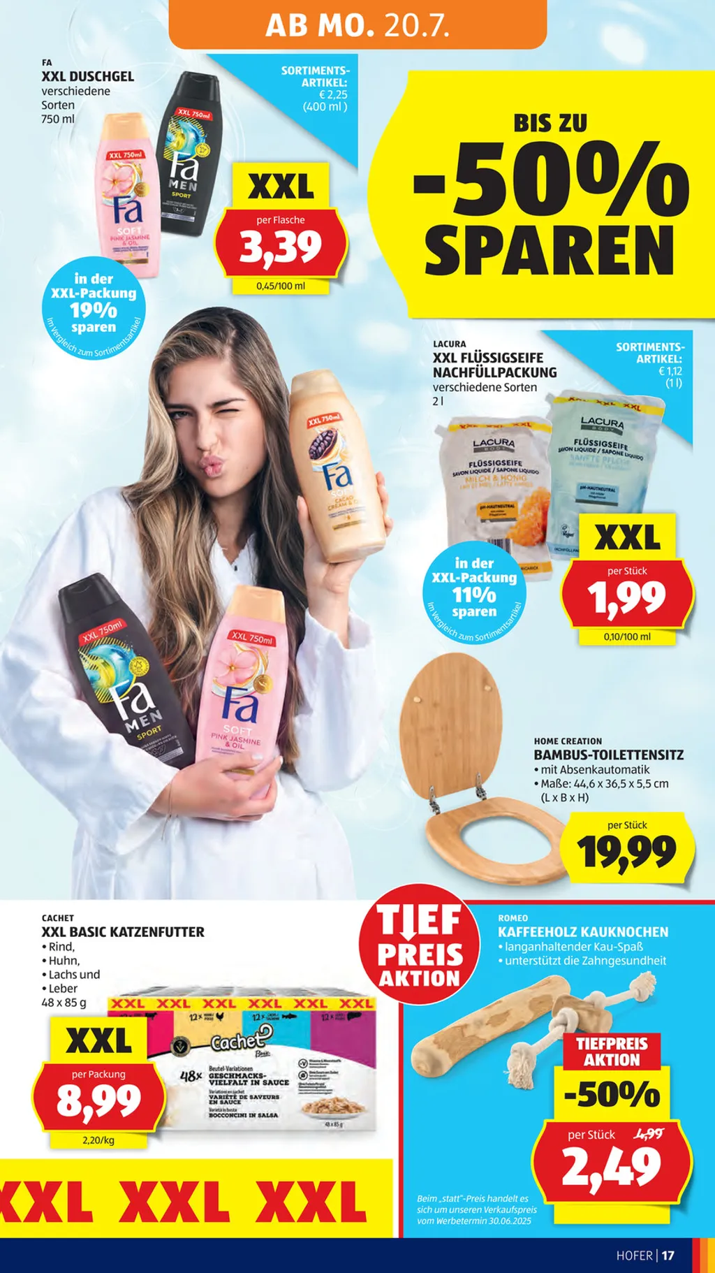 Hofer Flugblatt ab 17.07.2026 (Freitag)
