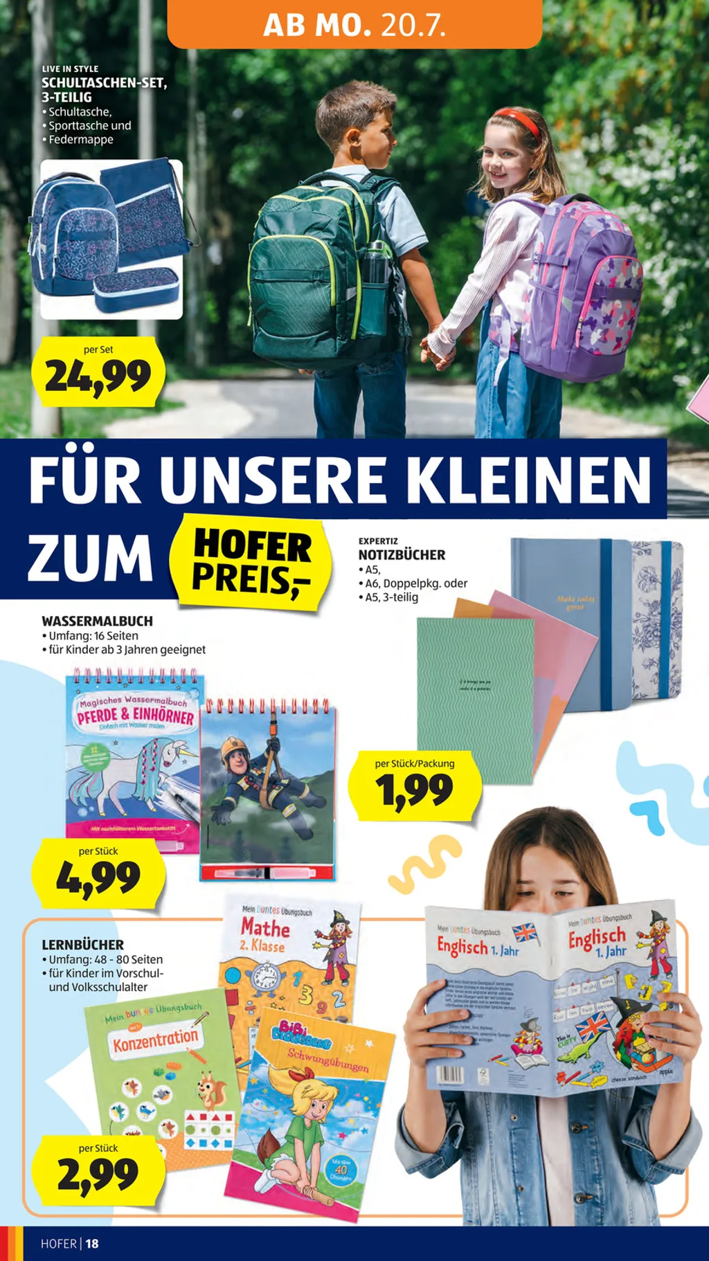Hofer Flugblatt ab 17.07.2026 (Freitag)