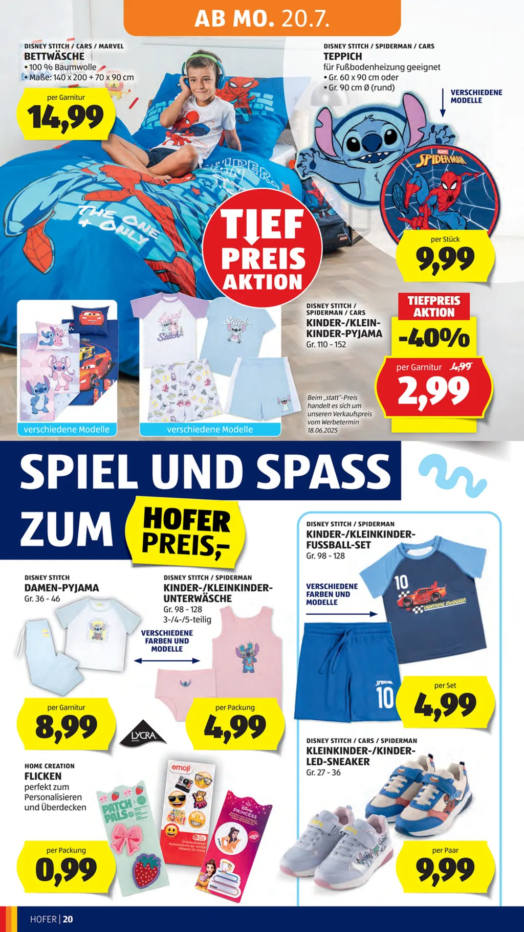 Hofer Flugblatt ab 17.07.2026 (Freitag)