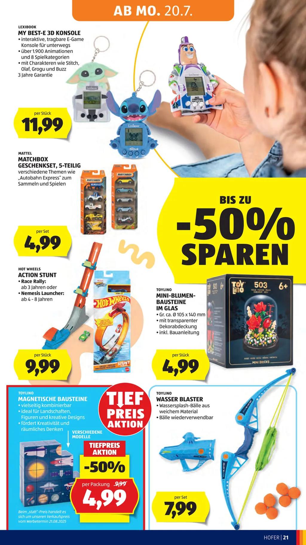 Hofer Flugblatt ab 17.07.2026 (Freitag)