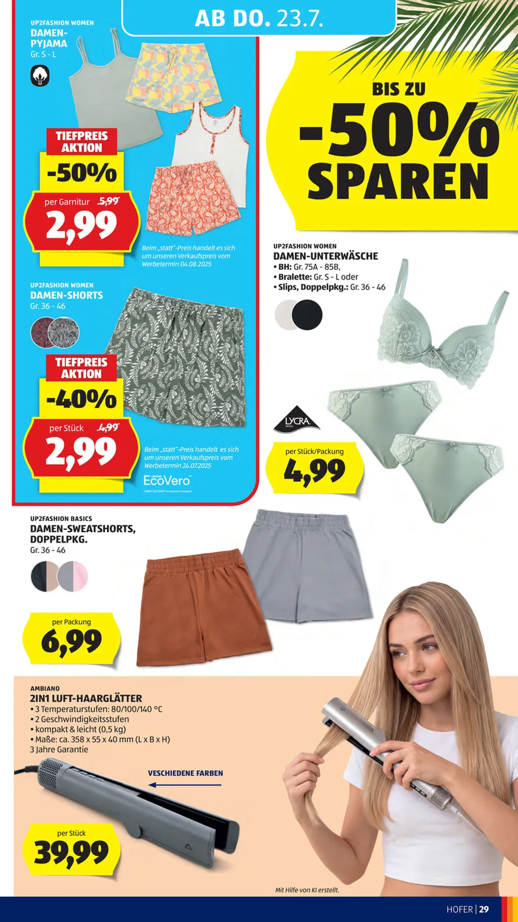 Hofer Flugblatt ab 17.07.2026 (Freitag)