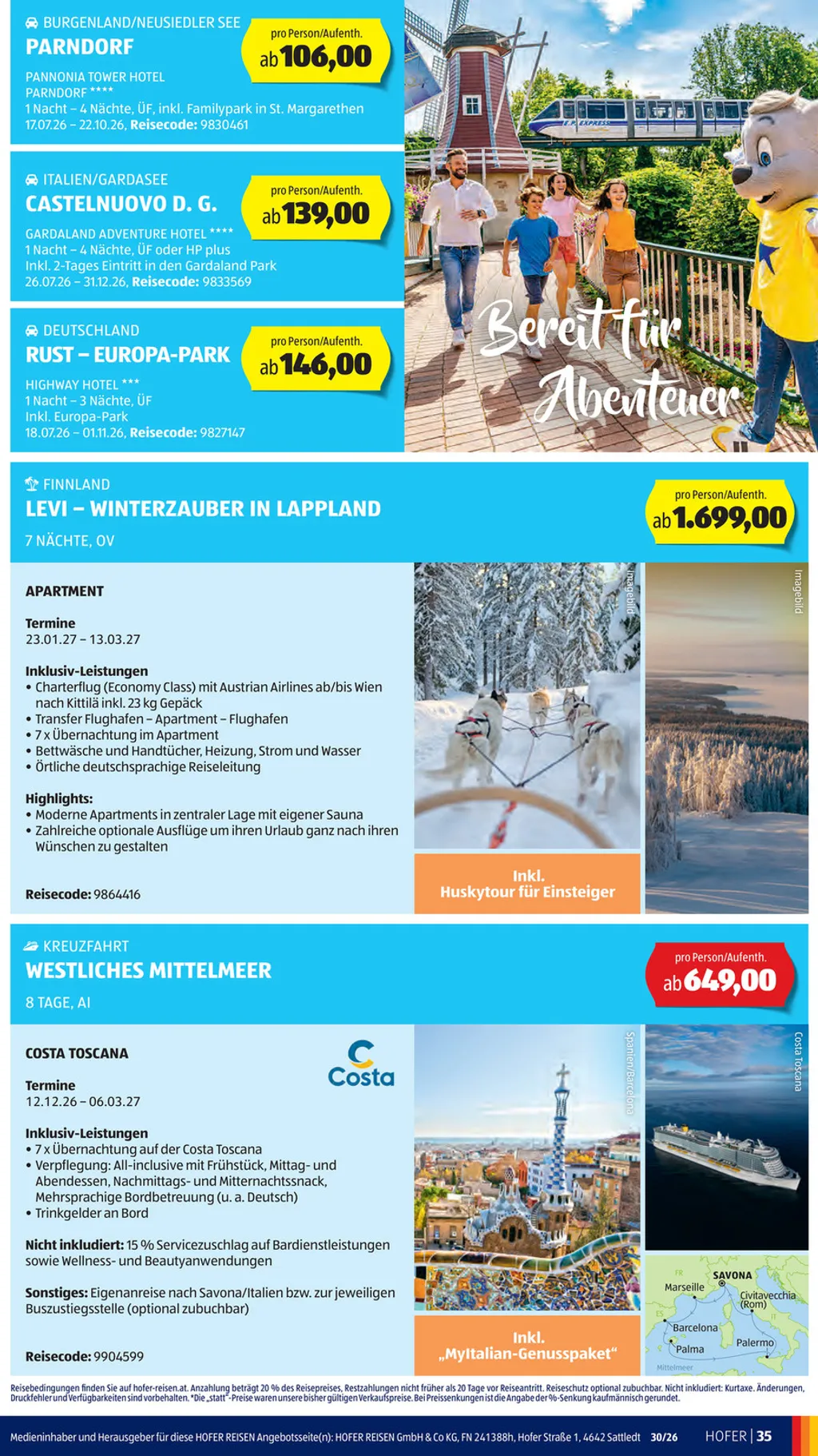 Hofer Flugblatt ab 17.07.2026 (Freitag)