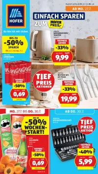 Hofer Flugblatt ab 24.07.2026 (Freitag)
