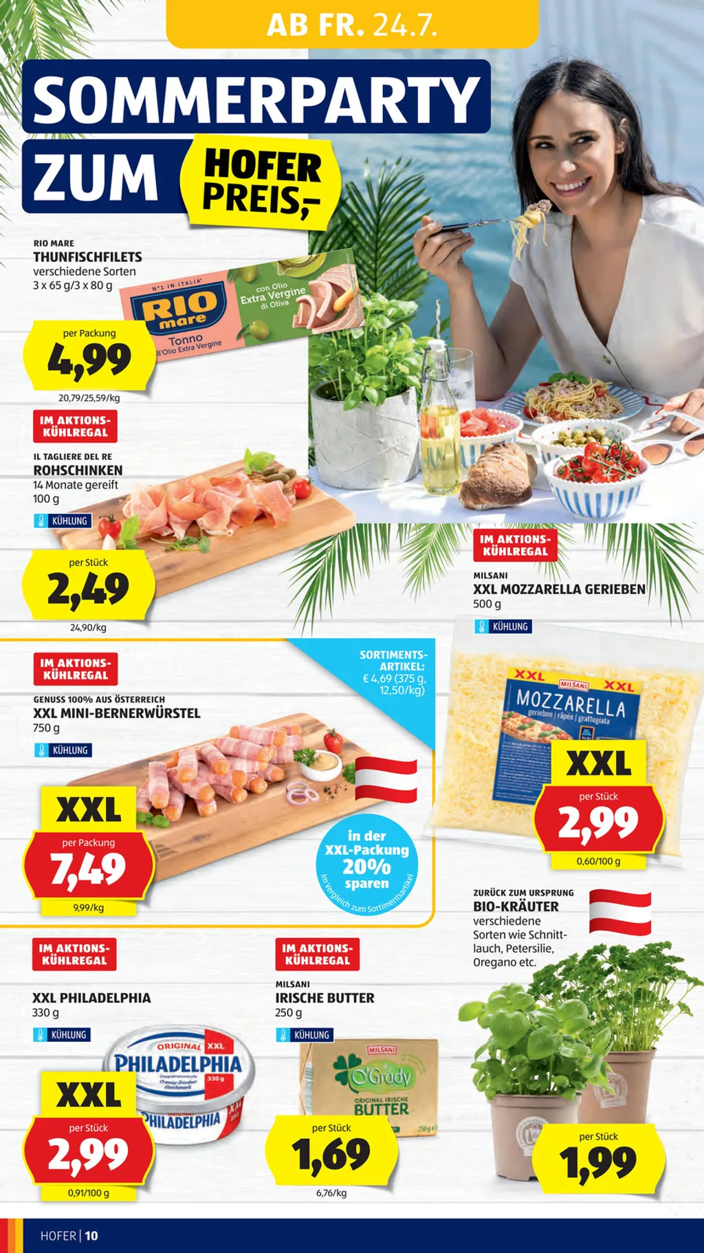 Hofer Flugblatt ab 24.07.2026 (Freitag)