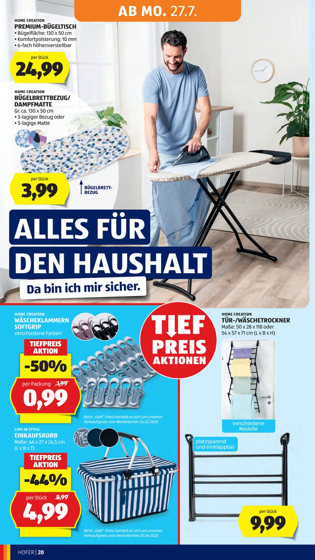 Hofer Flugblatt ab 24.07.2026 (Freitag)
