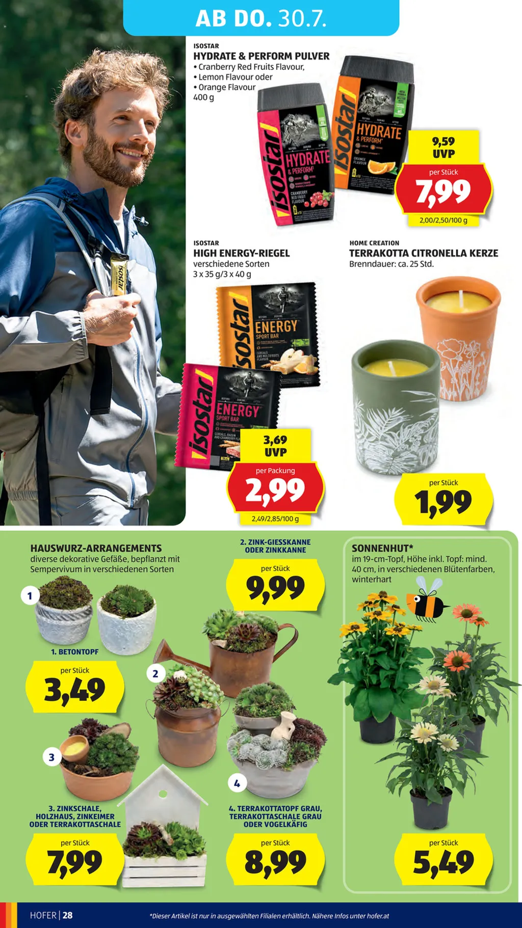 Hofer Flugblatt ab 24.07.2026 (Freitag)