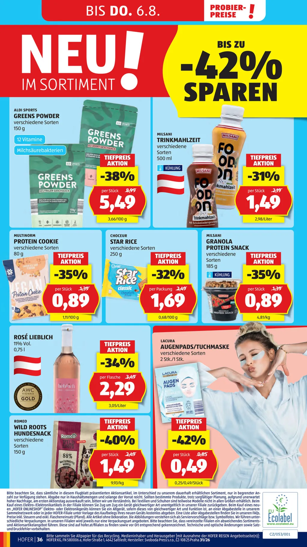 Hofer Flugblatt ab 24.07.2026 (Freitag)