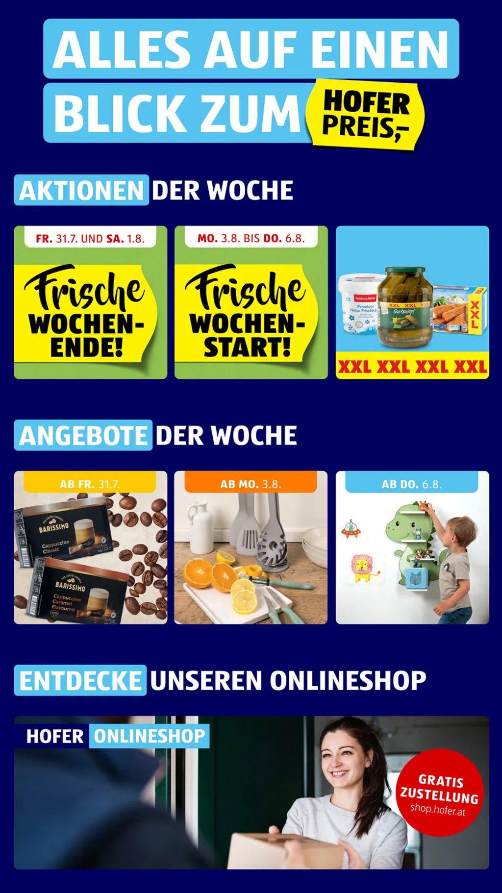Hofer Flugblatt ab 31.07.2026 (Freitag)