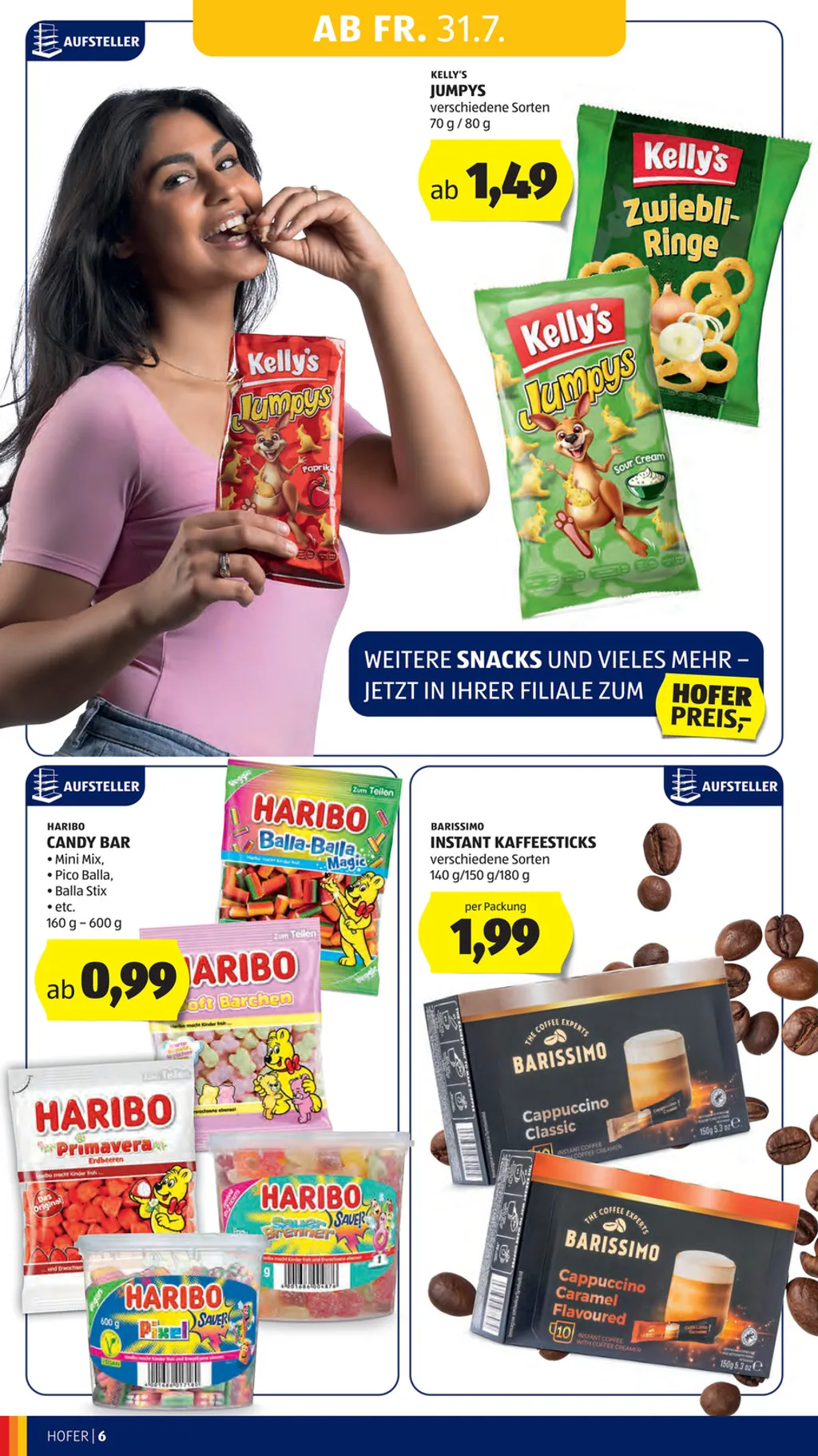 Hofer Flugblatt ab 31.07.2026 (Freitag)