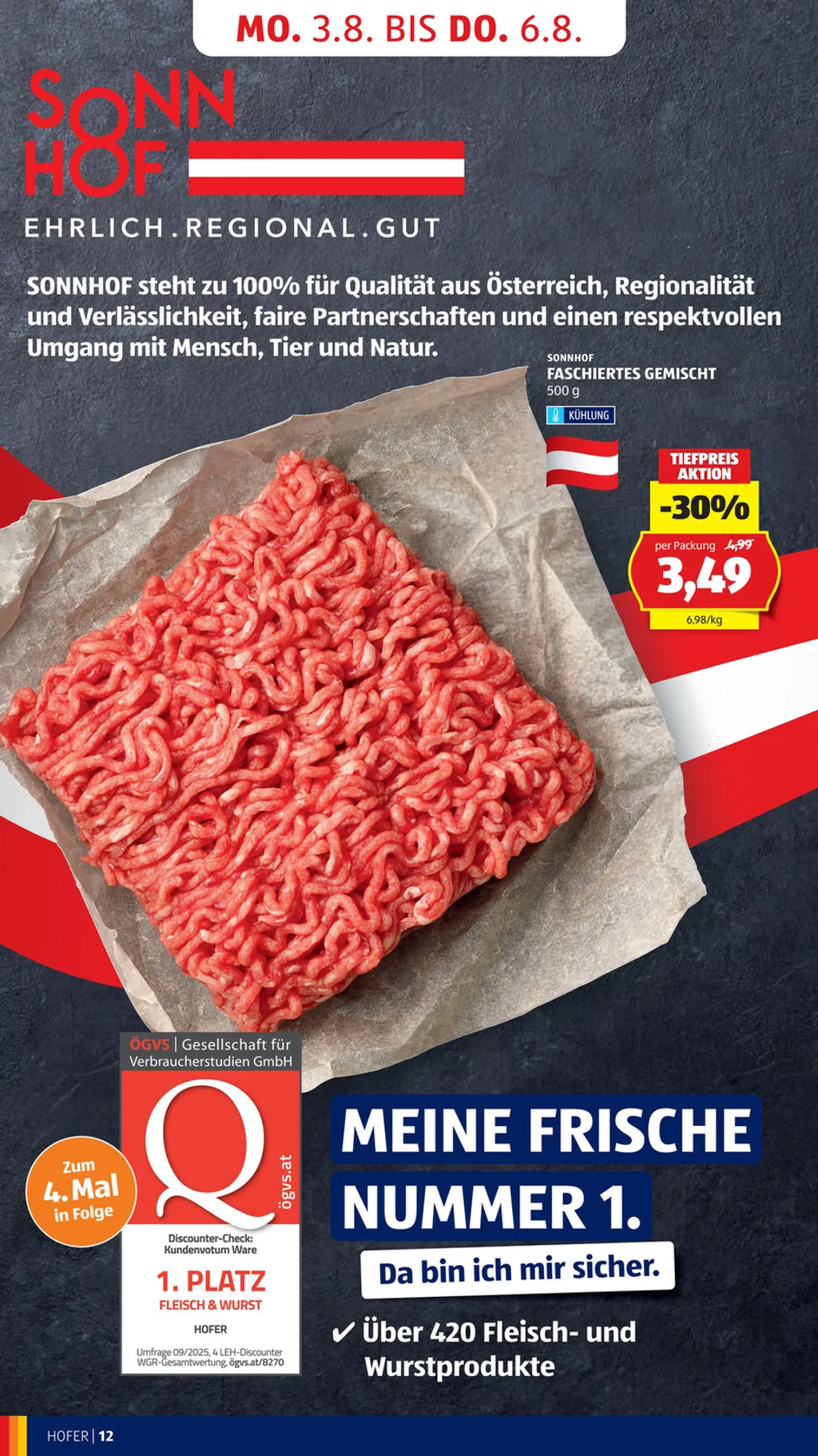 Hofer Flugblatt ab 31.07.2026 (Freitag)