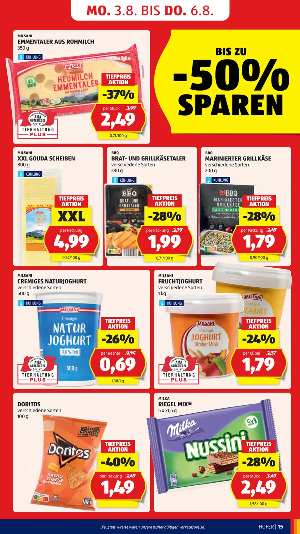 Hofer Flugblatt ab 31.07.2026 (Freitag)