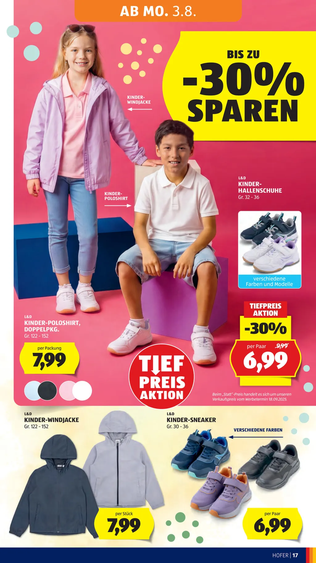 Hofer Flugblatt ab 31.07.2026 (Freitag)