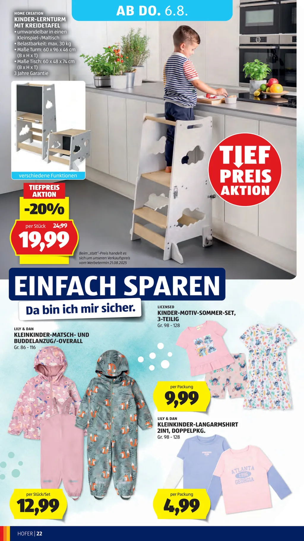 Hofer Flugblatt ab 31.07.2026 (Freitag)