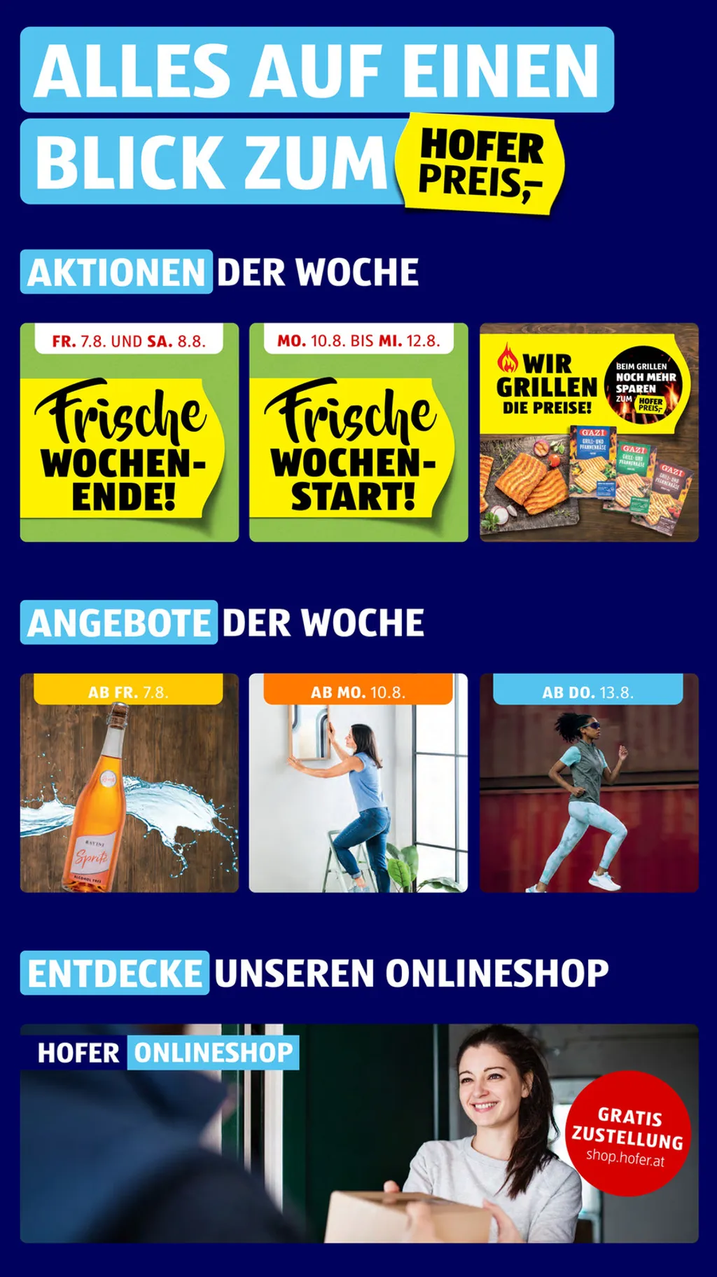 Hofer Flugblatt ab 07.08.2026 (Freitag)