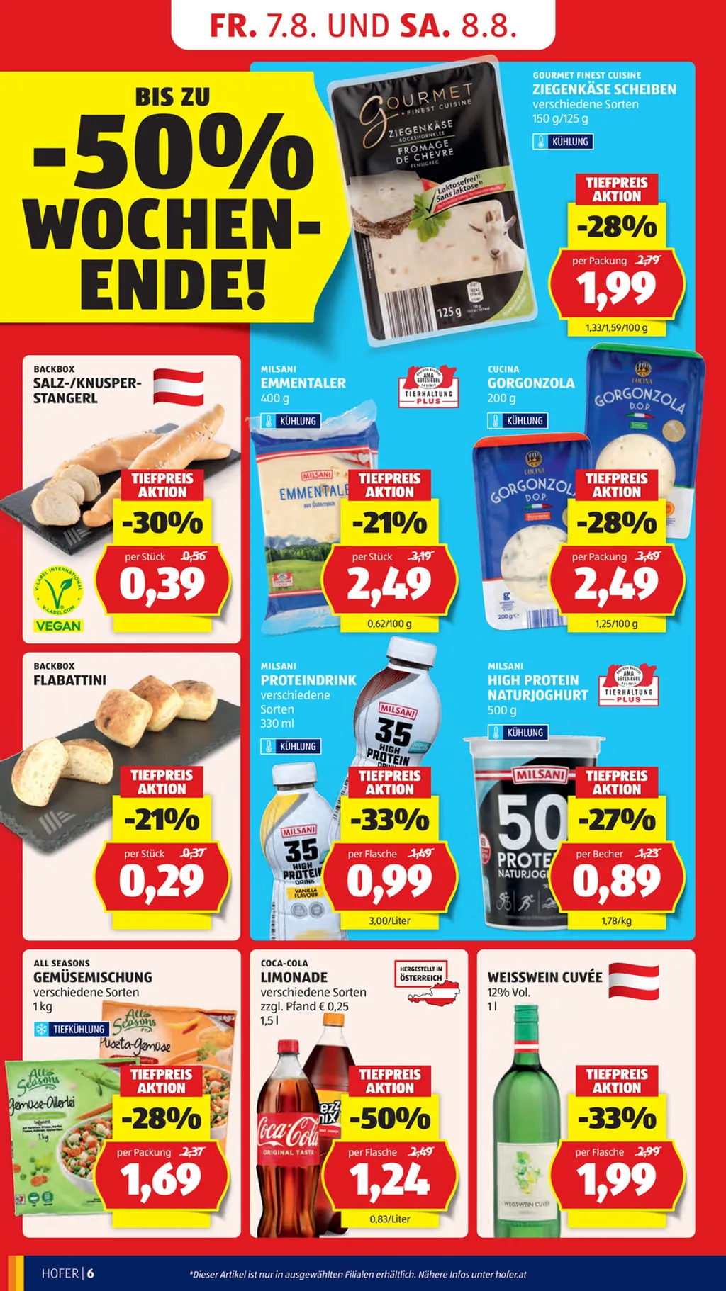 Hofer Flugblatt ab 07.08.2026 (Freitag)