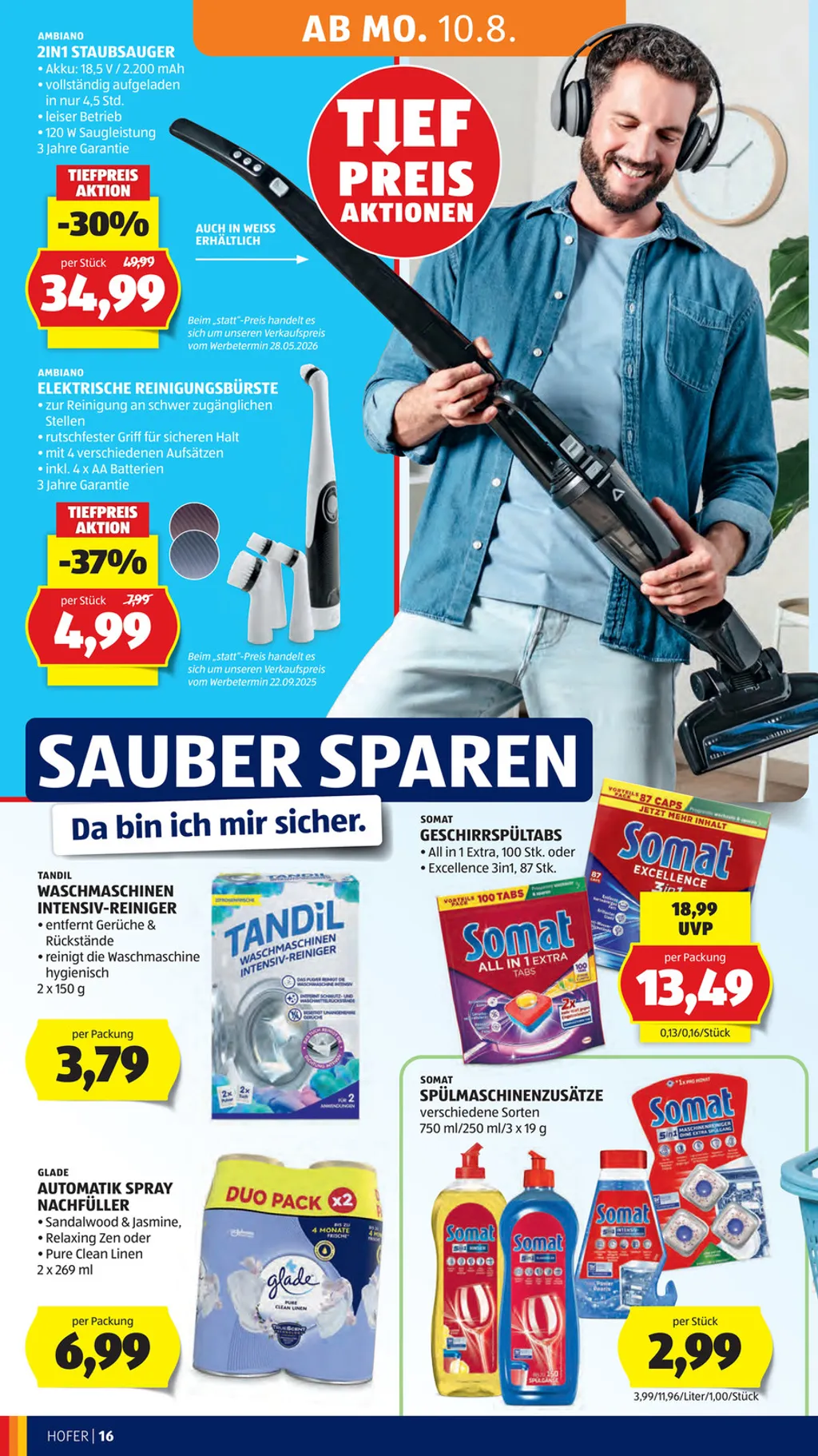Hofer Flugblatt ab 07.08.2026 (Freitag)