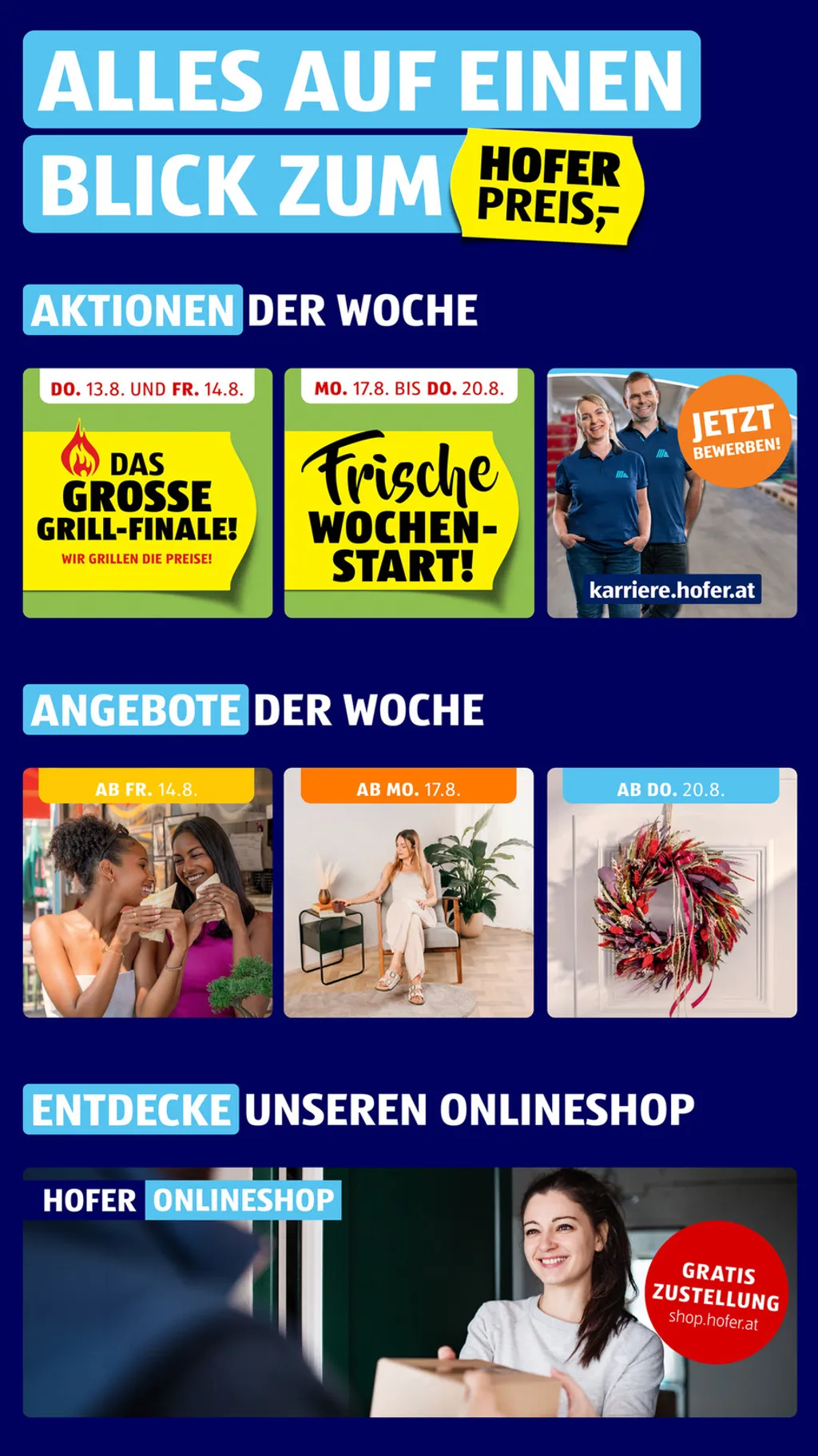 Hofer Flugblatt ab 12.08.2026 (Mittwoch)