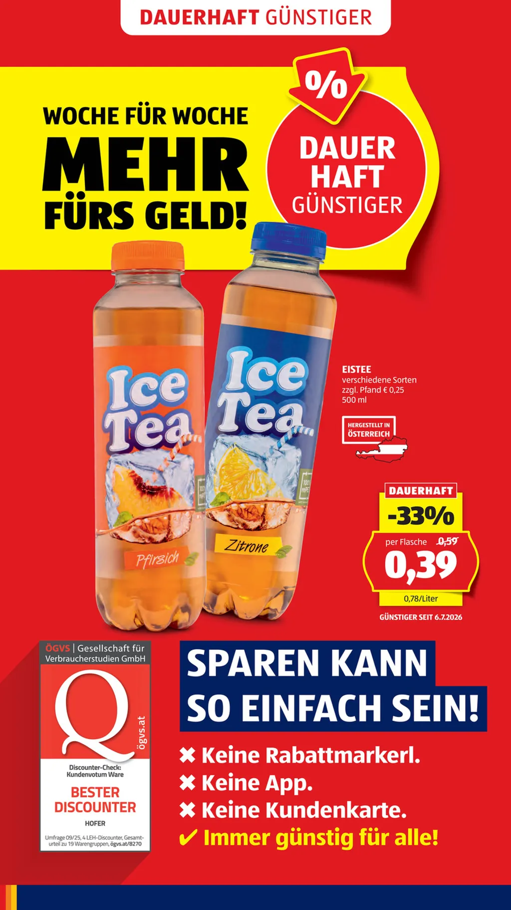 Hofer Flugblatt ab 12.08.2026 (Mittwoch)