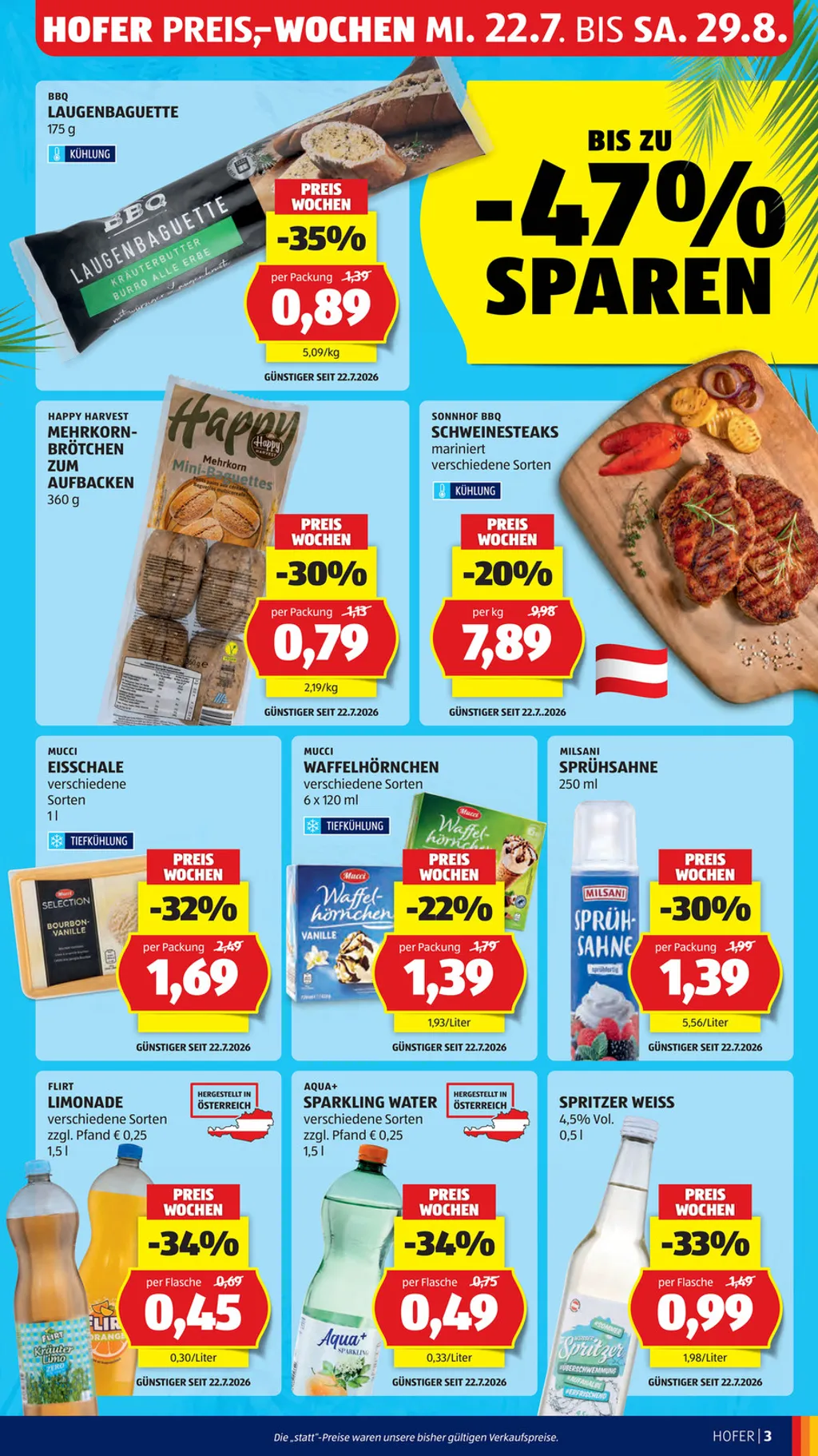 Hofer Flugblatt ab 12.08.2026 (Mittwoch)
