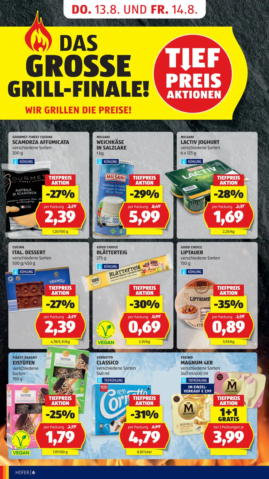 Hofer Flugblatt ab 12.08.2026 (Mittwoch)