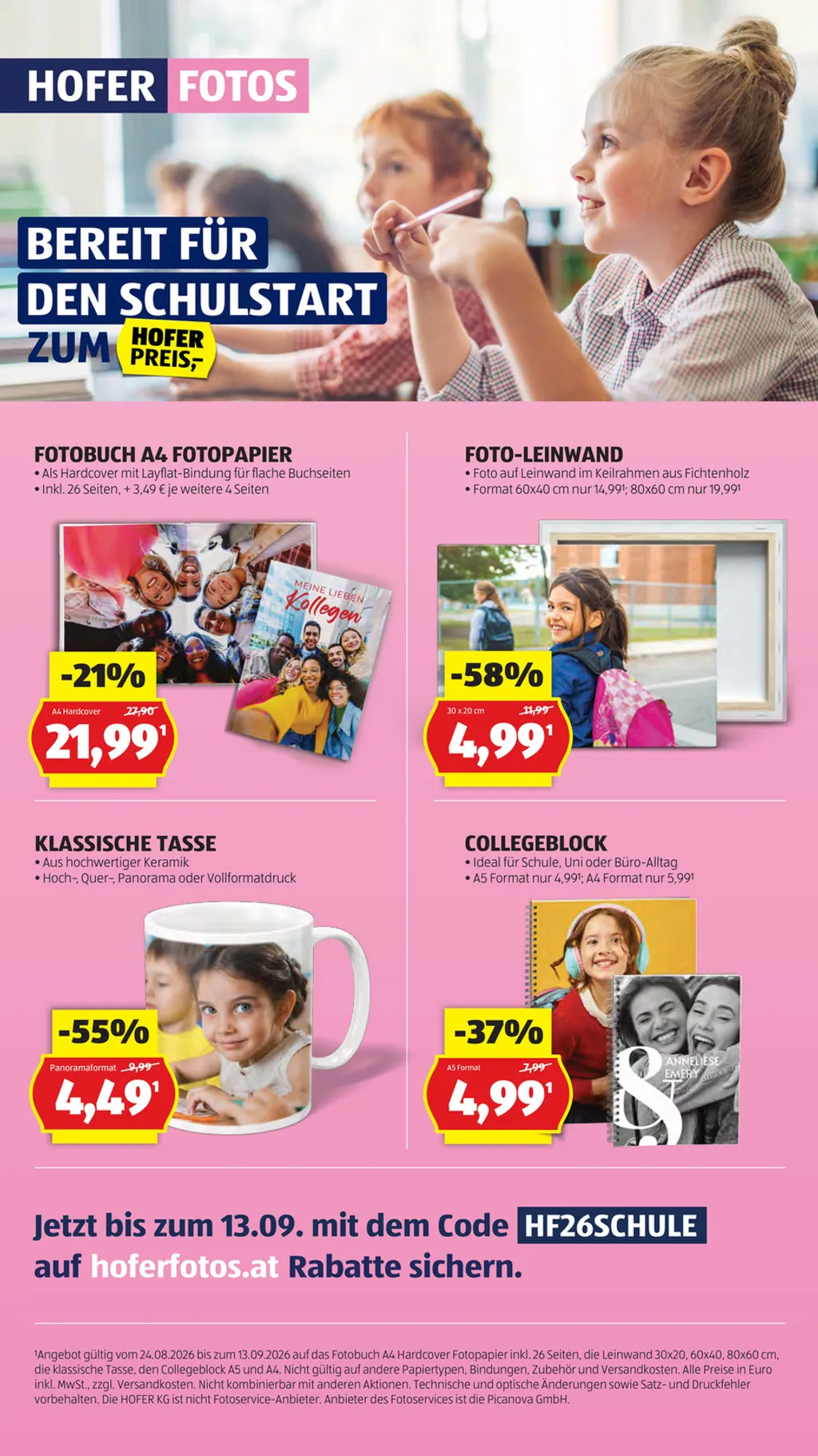 Hofer Flugblatt ab 21.08.2026 (Freitag)
