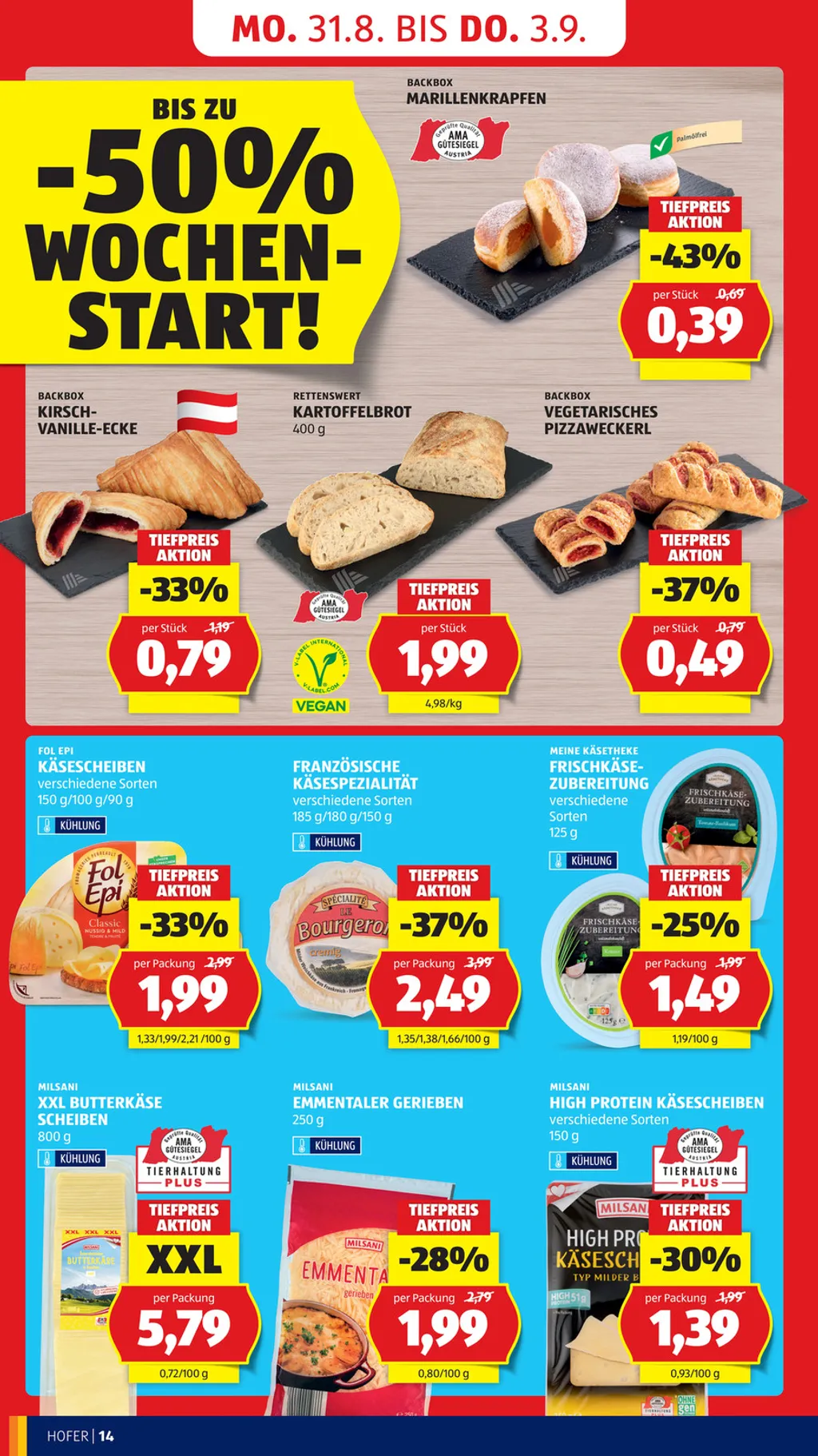 Hofer Flugblatt ab 28.08.2026 (Freitag)
