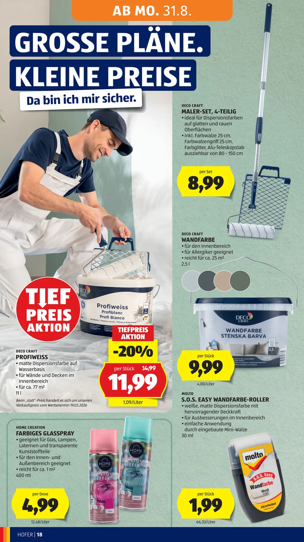 Hofer Flugblatt ab 28.08.2026 (Freitag)